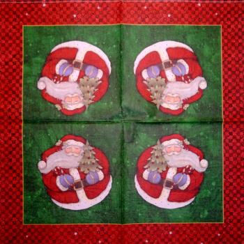 NW-201 Weihnachtsmann - 3-lagig